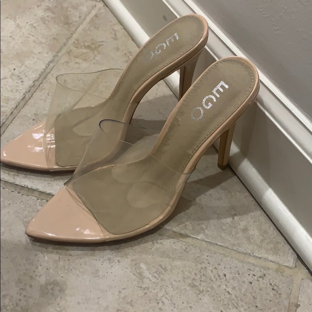 Clear mule Shoes slides - Picture 2 of 3